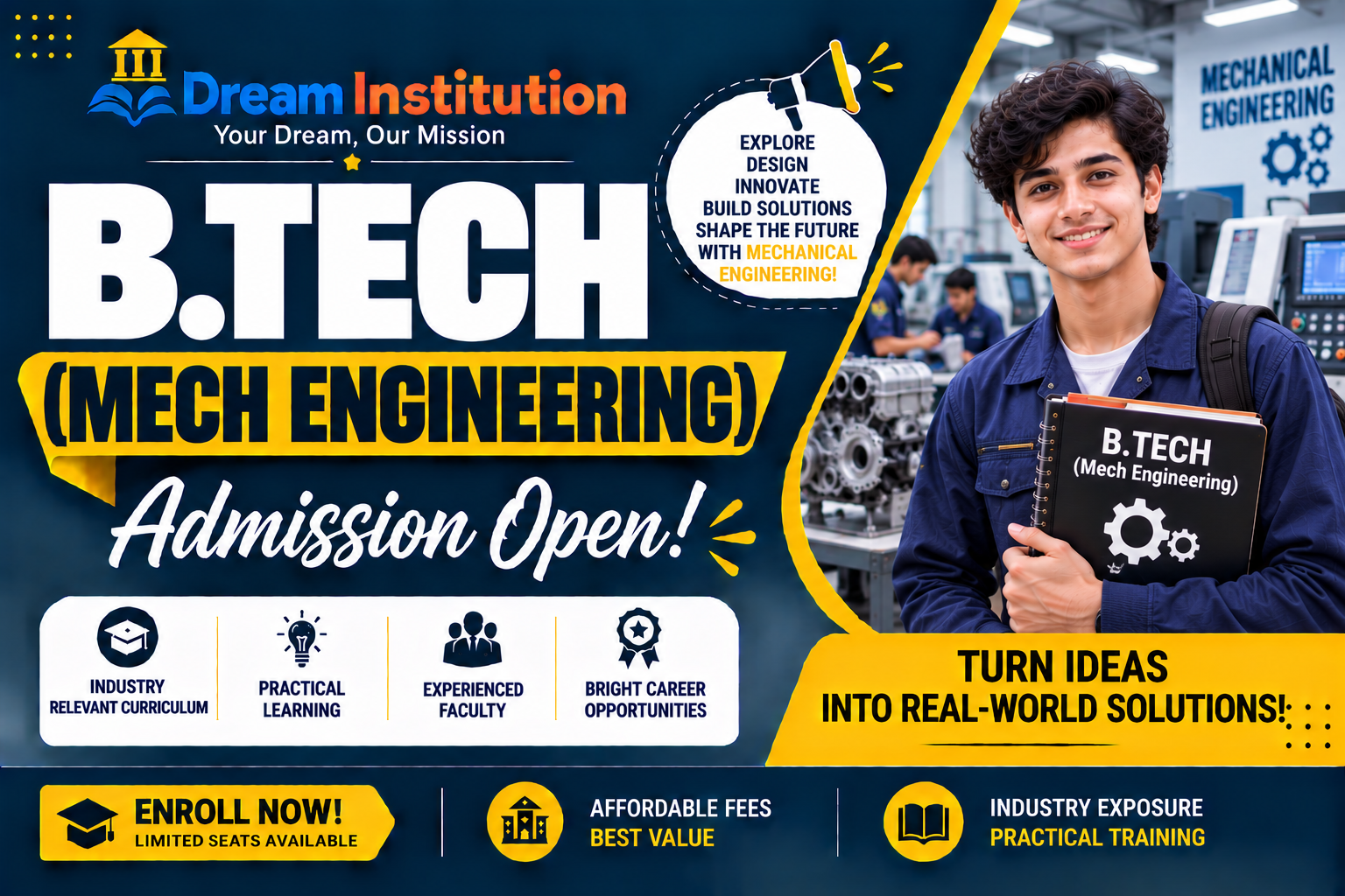B.TECH (MECH ENGINEERING)