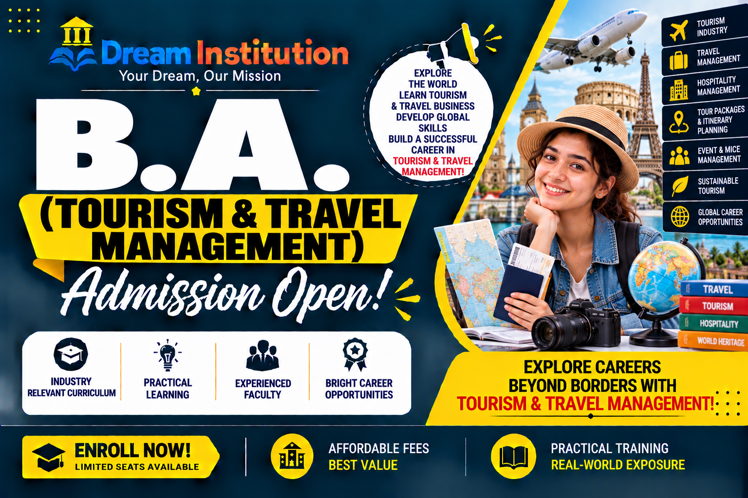 B.A ( TOURISM & TRAVEL MANAGEMENT)