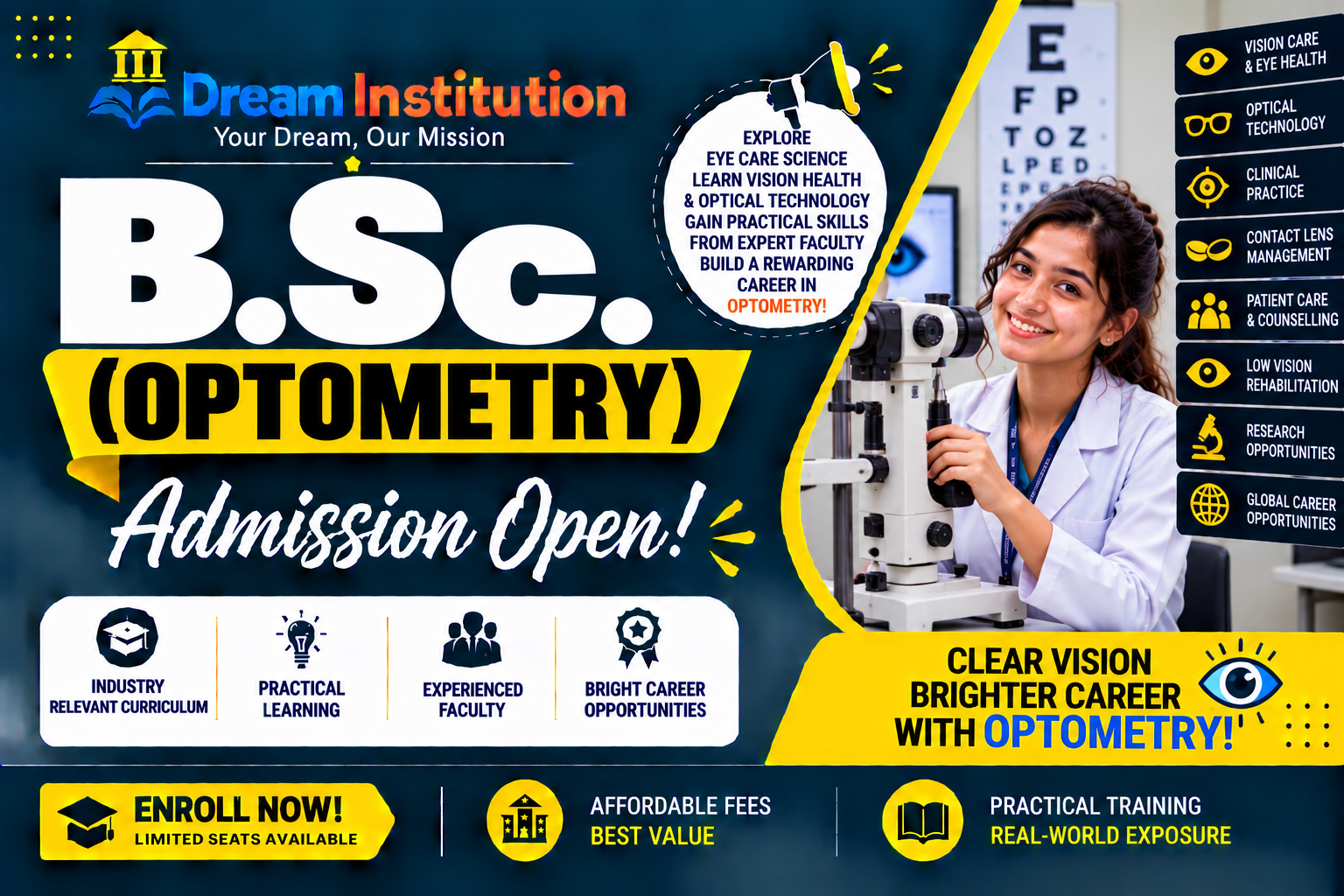 B.S.C (OPTOMETRY)