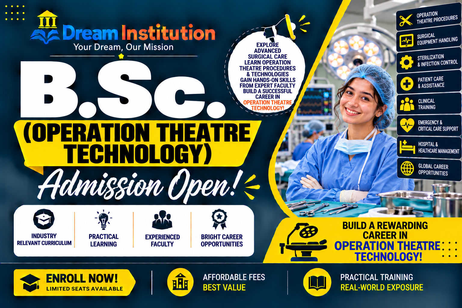 B.S.C (OPERATION THEATRE TECHNOLOGY) 